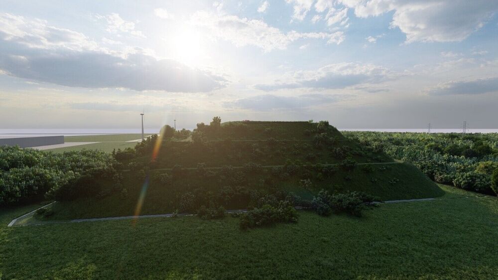 Energieheuvel-project van C-ground in Zutendaal/Bilzen